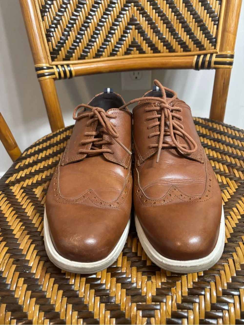 Cole Haan Grand+ Wingtip Oxford Shoes 11M